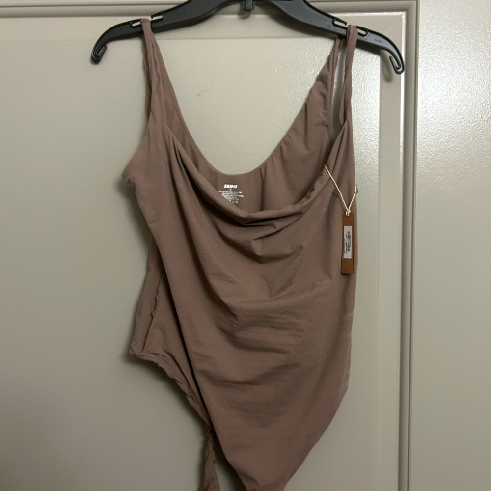 Brown Body Suit Women Top